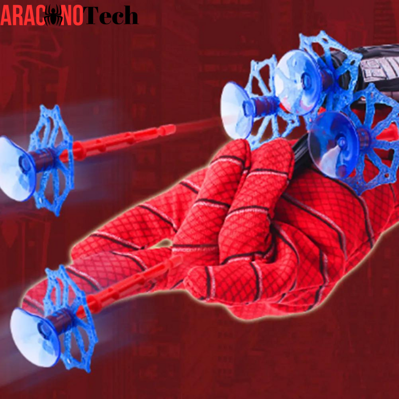 ArachnoTech® | Luva Lançadora de Teia do Homem-Aranha
